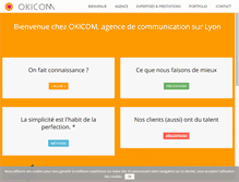 Tablet Screenshot of okicom.fr